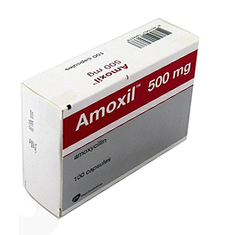 Amoxil box